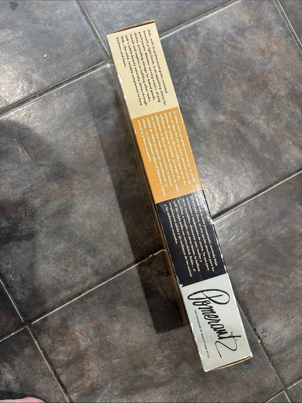 OAK Wooden Bread Slicing Board with Knife - New In Package